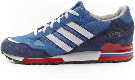 adidas zx 750 schuhe blau weiß rot|adidas originals 750 herren.